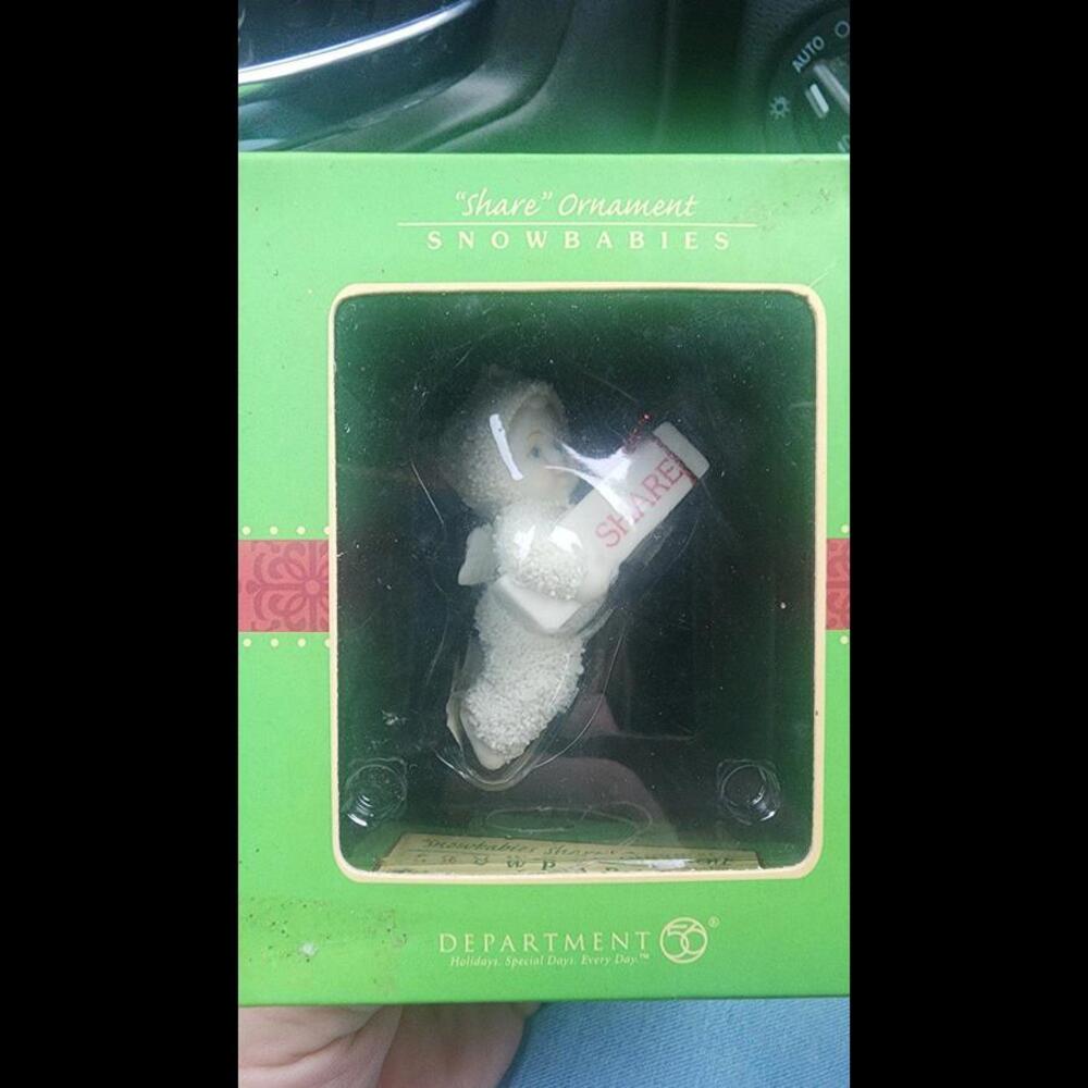 Snowbabies "Share" Ornament - Department 56